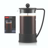 Bodum Brazil 1 Litre French Press Coffee Maker 8-Cup Black Home Cafe