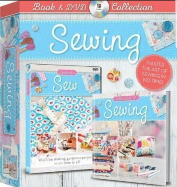 Little Book of Sewing + DVD BNIB SEALED Art & Craft Educational