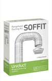 Robinhood USSR150 Uniduct SOFFIT Ducting Kit150mm Semi Rigid Ducting BNIB