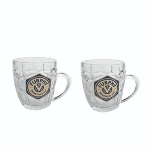 FURPHY ALE 2 Dimpled 1/2 Pint Beer Tankards 300ml BNOB LITTLE CREATURES
