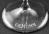 G.H MUMM FRENCH Champagne 6 x Italese Champagne Tulips BNWOB BRA BAR BUBBLES