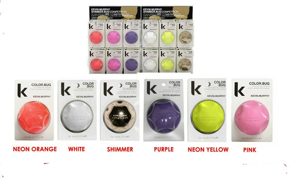 KEVIN MURPHY COLOUR BUG WIPE/WASH OUT TEMP HAIR DYE 6 COLOURS TO CHOOSE BNWT