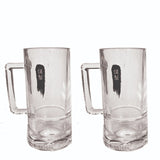 KIRIN BEER 2 x EMBOSSED PINT  TANKARD GLASSES 600ml + RBBER 3D BAR MAT BNWOT