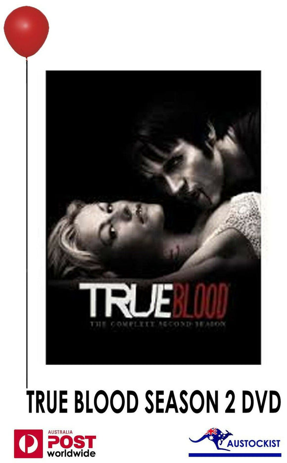 True Blood : Season 2 (DVD, 2009, 5-Disc Set) HBO region 4 sealed tv series