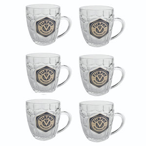 FURPHY ALE 6 Dimpled 1/2 Pint Beer Tankards 300ml BNOB LITTLE CREATURES