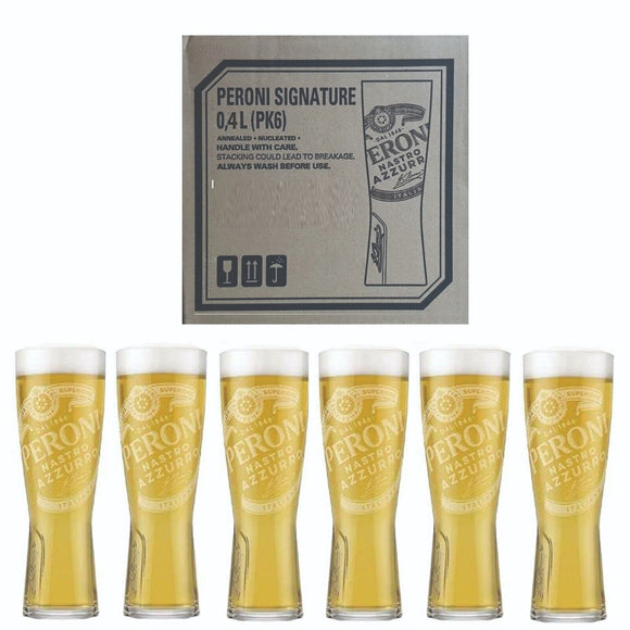 6 x Stackable Nucleated IPA Glasses