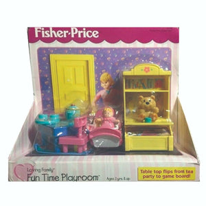 Fisher Price Loving Family Dollhouse Fun Time Playroom 2000 MIB UNOPNED 74807