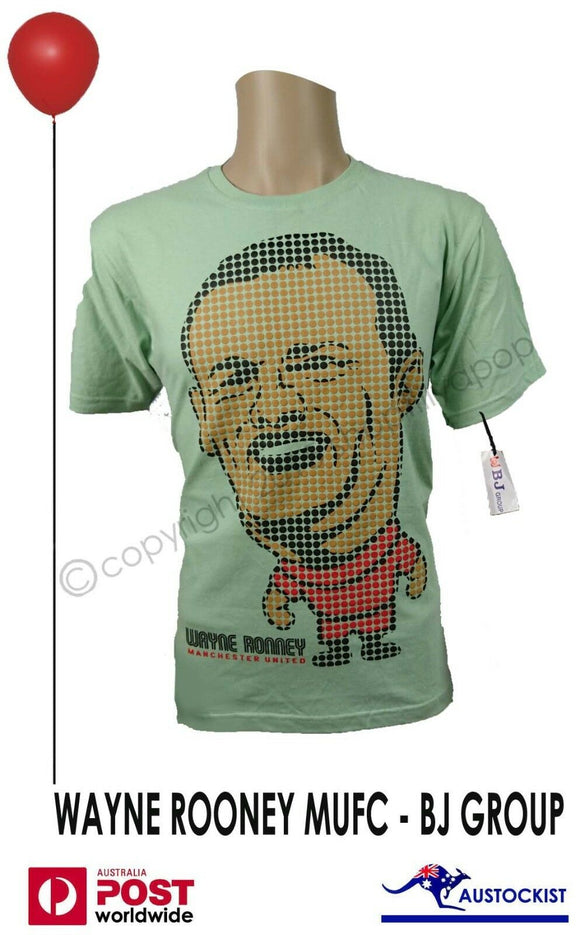 Wayne Rooney of Manchester United FC Roswell T Shirt Unisex M-Med EPL Football