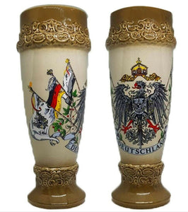 HANDERBEIT Vintage German 1960 Ceramic Beer Stein Schooner 850ml Mint 10 inches