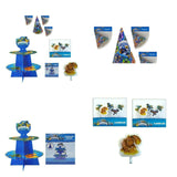 SKYLANDERS BIRTHDAY CUPCAKE STAND OR CANDLES OR HATS OR ALL TOGETHER BNWT