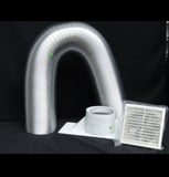 Robinhood USSR150 Uniduct SOFFIT Ducting Kit150mm Semi Rigid Ducting BNIB