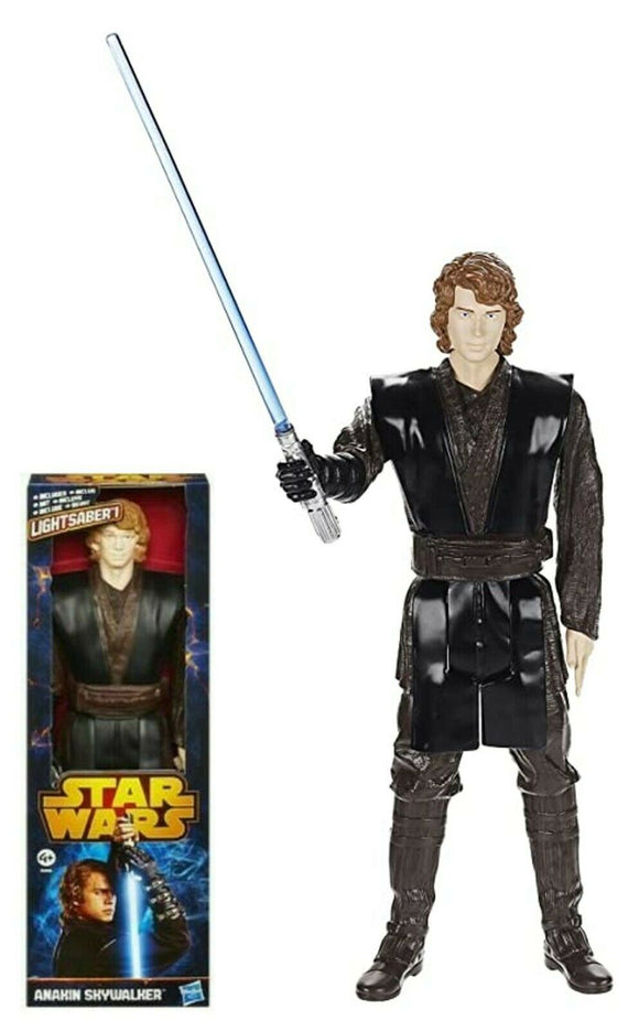STAR WARS Anakin Skywalker 12' Inch Figure + Lightsaber Hasbro A0866 BNIB