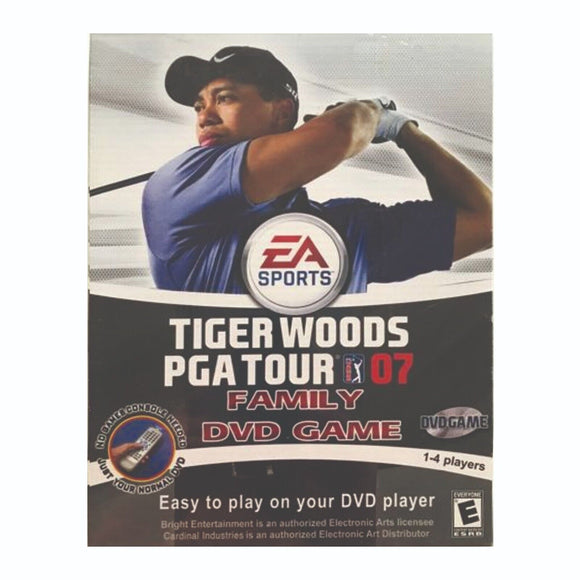 Tiger Woods PGA Tour Family DVD Game 2007 EA Sports BNIB SEALED GOLF LEGEND RARE