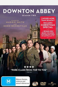Downton Abbey : Season 2 (DVD, 2012) Brand new sealed UK TV PERIOD DRAMA