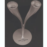 MOET AND CHANDON FRENCH CHAMPAGNE 2 x FLUTES CANDELABRA PHILIPPE DE MIO DESIGN