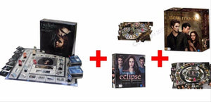The Twilight - New Moon - Eclipse Movie Board Games 3-PACK! BNIB Vampires Fun