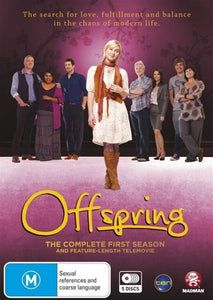 Offspring : Series 1 (DVD, 2012, 5-Disc Set) Brand new sealed Australian Comedy