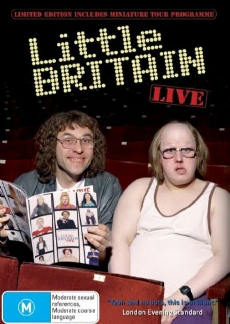 Little Britain - Live (DVD, 2006, 2-Disc Set) BBC Comedy Free Postage Classic